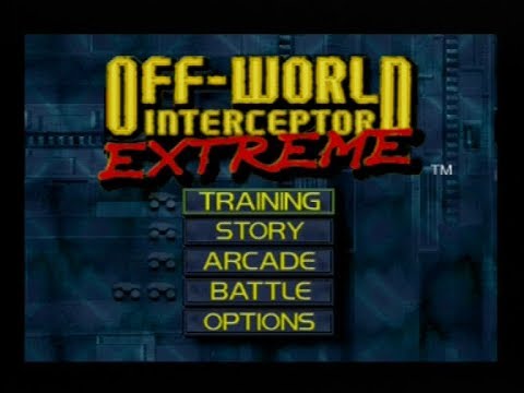 Scène de jeu de Off-World Interceptor Extreme sur PS One