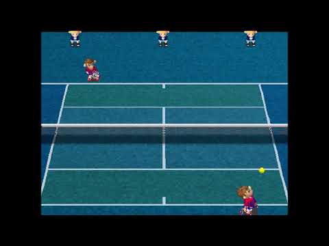 Screen de One Two Smash: Tanoshii Tennis sur PS One