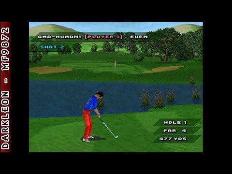 Scène de jeu de Perfect Golf 2 sur PS One