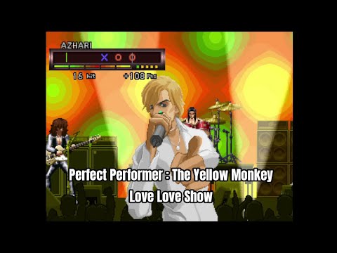 Scène de jeu de Perfect Performer: The Yellow Monkey sur PS One