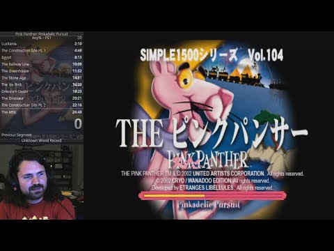 Screen de Pink Panther: Pinkadelic Pursuit sur PS One