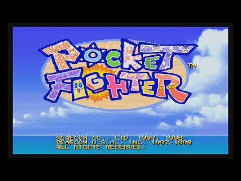 Screen de Pocket Fighter sur PS One