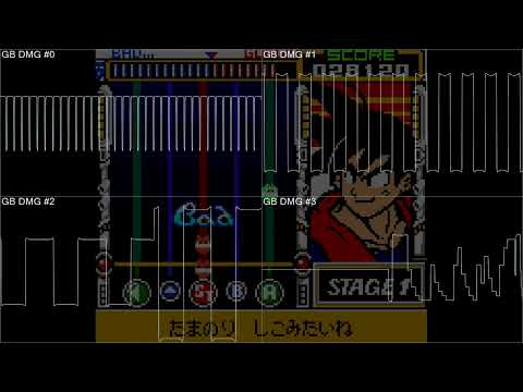 Scène de jeu de Pop'n Music: Animation Melody sur PS One