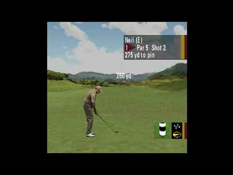 Illustration vidéo de Pro 18 World Tour Golf sur PS One