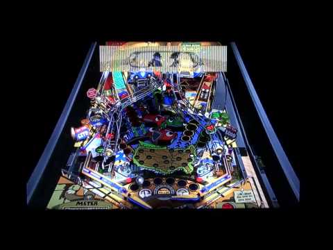 Scène de jeu de Pro Pinball: Big Race USA sur PS One