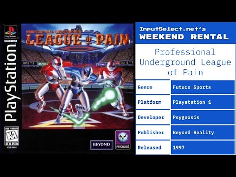 Professional Underground League of Pain sur Playstation