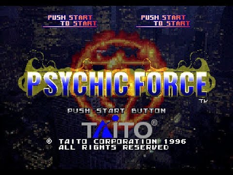 Screen de Psychic Force sur PS One
