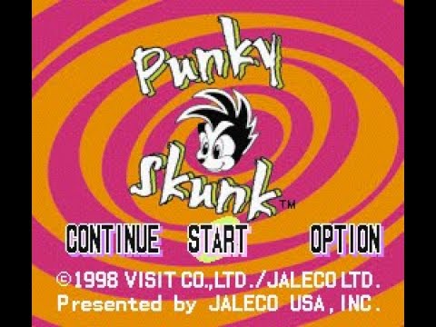Illustration vidéo de Punky Skunk sur PS One