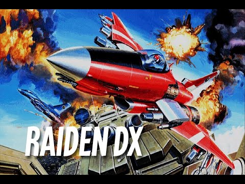Scène de jeu de Raiden DX sur PS One