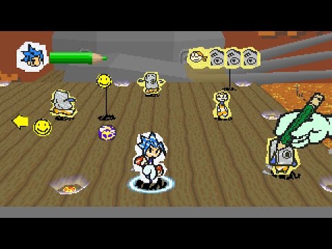 Illustration vidéo de Rakugaki Showtime sur PS One