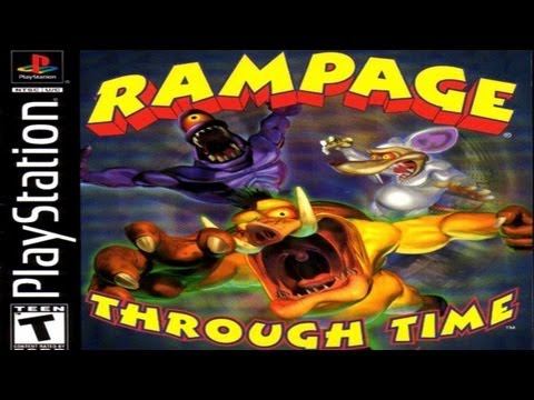 Rampage Through Time sur Playstation