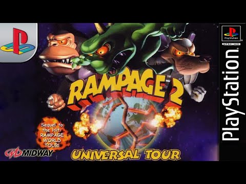 Rampage World Tour sur Playstation