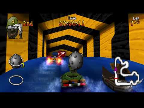 Illustration vidéo de Renegade Racers sur PS One