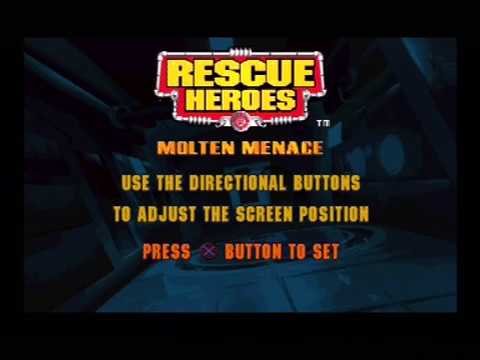 Capture de Rescue Heroes: Molten Menace sur PS One