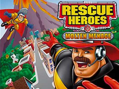 Scène de jeu de Rescue Heroes: Molten Menace sur PS One