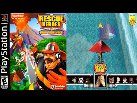 Illustration vidéo de Rescue Heroes: Molten Menace sur PS One