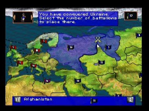 Aperçu du jeu Risk sur PS One