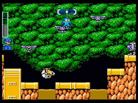 Scène de jeu de Rockman 6 sur PS One