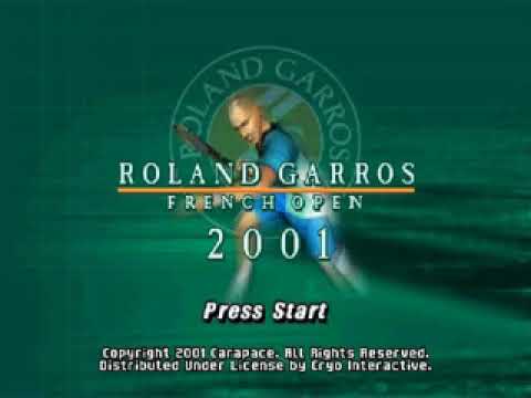 Roland Garros 2001 sur Playstation