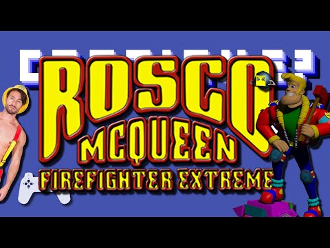 Scène de jeu de Rosco McQueen Firefighter Extreme sur PS One