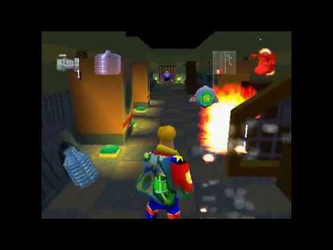 Illustration vidéo de Rosco McQueen Firefighter Extreme sur PS One