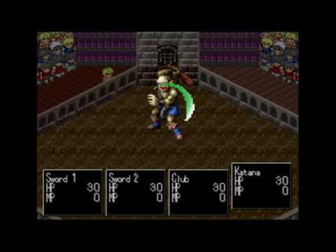 Illustration vidéo de RPG Maker sur PS One