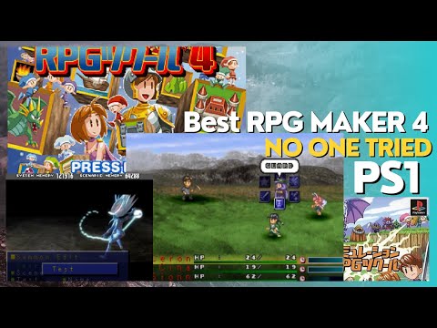 Aperçu du jeu RPG Tsukuru 4 sur PS One