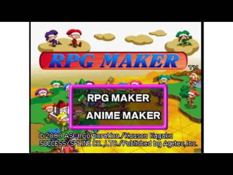 Illustration vidéo de RPG Tsukuru 4 sur PS One