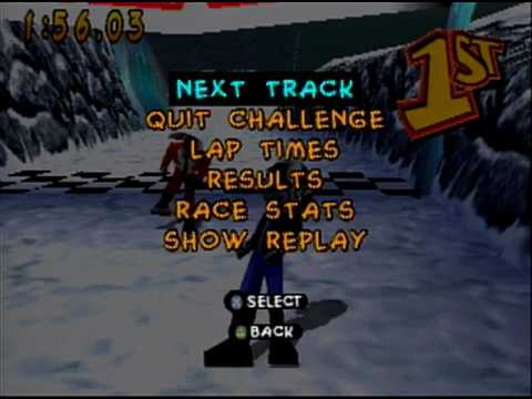 Scène de jeu de Running Wild sur PS One