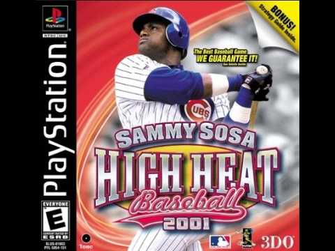 Scène de jeu de Sammy Sosa High Heat Baseball 2001 sur PS One