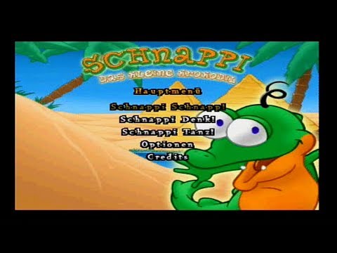 Screen de Schnappi das kleine Krokodil – 3 Fun-Games sur PS One