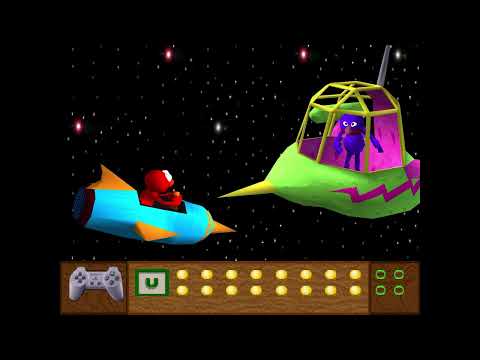 Scène de jeu de Sesame Street: Elmo's Letter Adventure sur PS One
