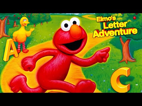 Illustration vidéo de Sesame Street: Elmo's Letter Adventure sur PS One