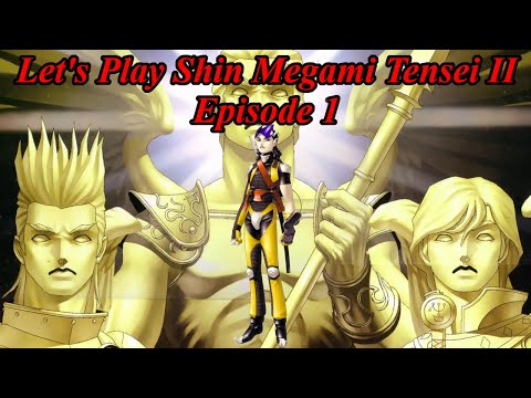 Scène de jeu de Shin Megami Tensei II sur PS One
