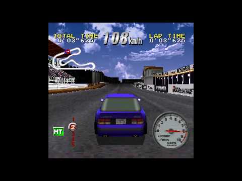 Scène de jeu de Shutokou Battle Gaiden: Super Technic Challenge sur PS One