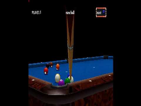 Scène de jeu de Simple 1500 Series Vol. 10: The Billiard sur PS One