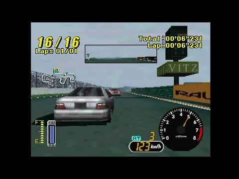 Capture de Simple 1500 Series Vol. 38: The Real Racing: Toyota sur PS One