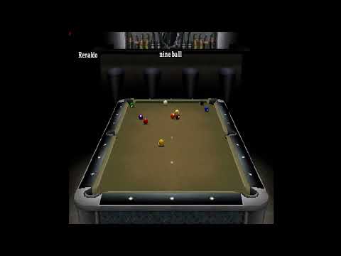 Scène de jeu de Simple 1500 Series Vol. 50: The Billiard 2 sur PS One