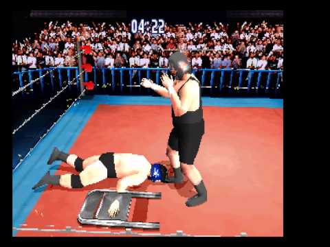 Scène de jeu de Simple 1500 Series Vol. 52: The Pro Wrestling 2 sur PS One