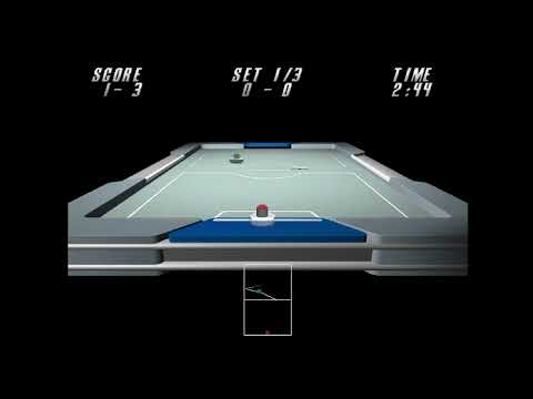 Scène de jeu de Simple 1500 Series Vol. 60: The Table Hockey sur PS One