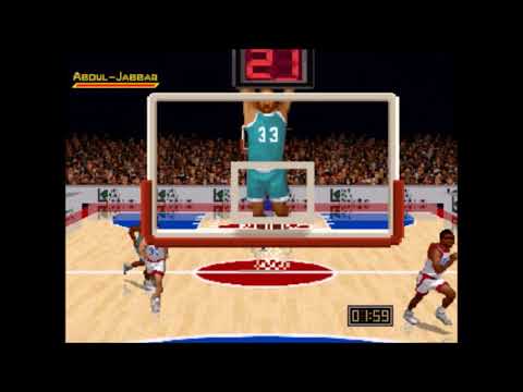 Image de Slam 'n' Jam 96 featuring Magic & Kareem sur PS One