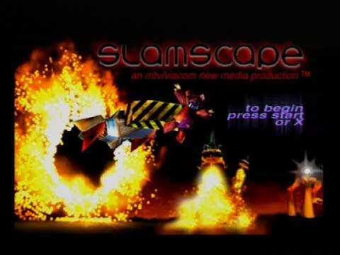 Scène de jeu de Slamscape sur PS One