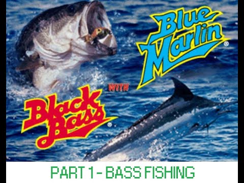 Screen de Black Bass with Blue Marlin sur PS One