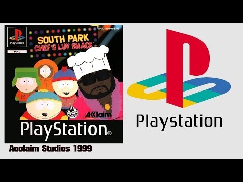 Scène de jeu de South Park: Chef's Luv Shack sur PS One