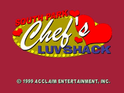 Illustration vidéo de South Park: Chef's Luv Shack sur PS One