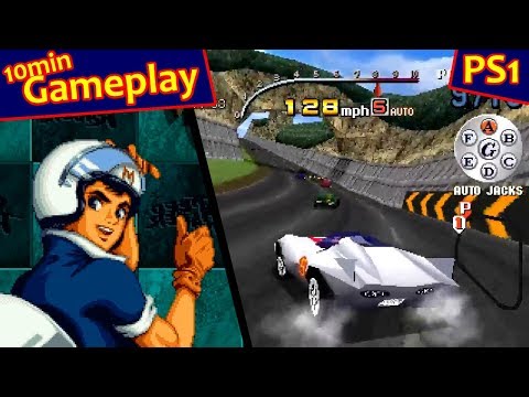 Illustration vidéo de Speed Racer sur PS One