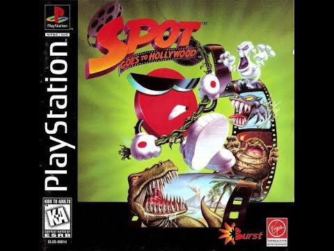 Scène de jeu de Spot Goes To Hollywood sur PS One