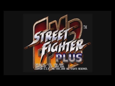Illustration vidéo de Street Fighter EX2 Plus sur PS One