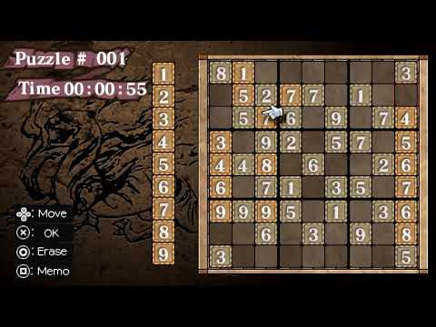 Scène de jeu de Sudoku 5 sur PS One