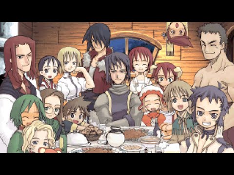 Scène de jeu de Summon Night sur PS One